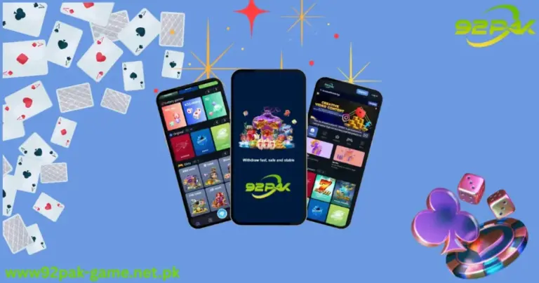 92 Pak Game – Pakistan’s Most Trusted Online Gaming Platform
