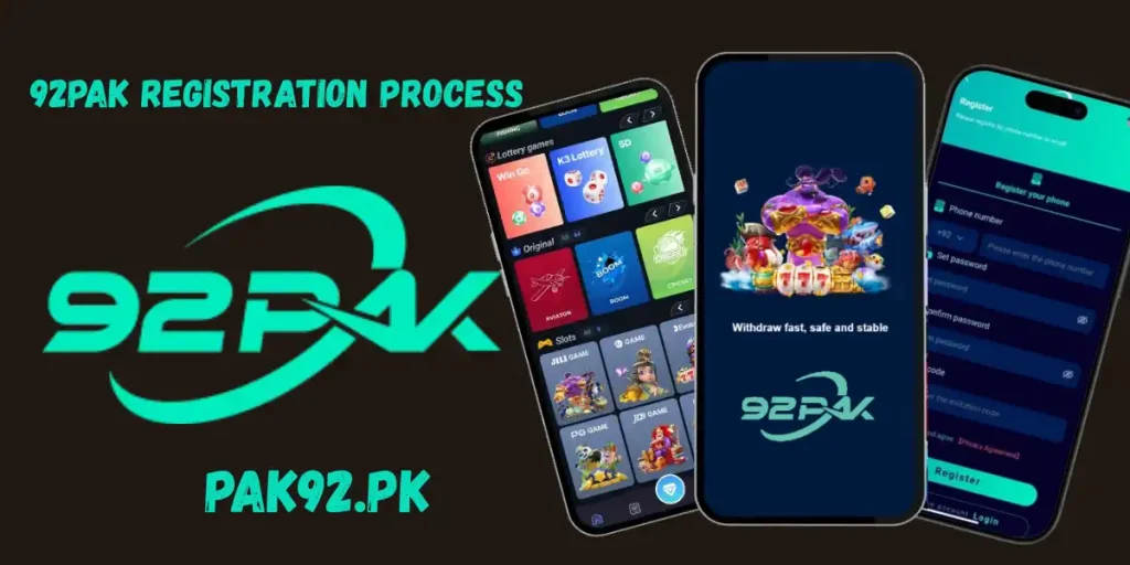 92Pak Registration Process
