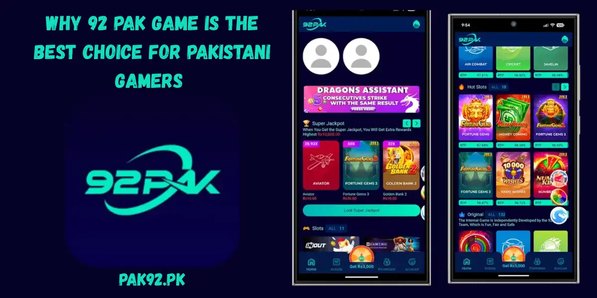 92 Pak game is the best choice